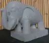 Artikelbild 2 des Artikels “Standing elephant made of Riverstone about 45cm length “